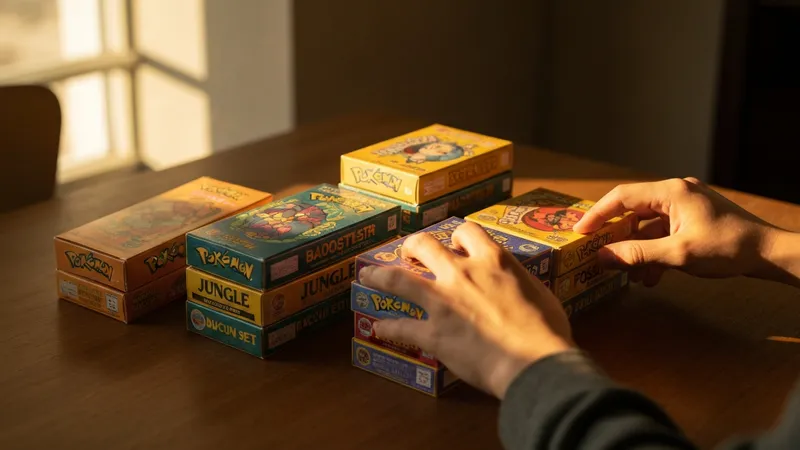 Coffrets Pokémon vintage : retour sur les classiques